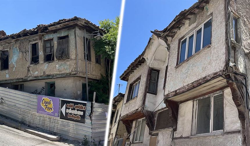 Eskişehir'de Tarihi Odunpazarı Bölgesi’nde bulunan bazı evlerin Eskişehir Büyükşehir Belediyesi tarafından kamulaştırılarak yıkılacağını öğrenen vatandaşlar tepki gösterdi.