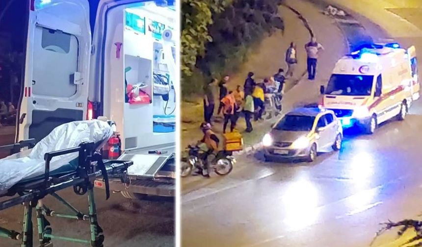 Eskişehir'de üzücü trafik kazaları meydana gelmeye devam ediyor. Bu kez bir bisikletli kuryeye bir otomobil çarptı.