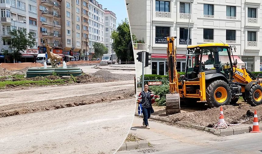 Eskişehir Büyükşehir Belediyesi geçtiğimiz günlerde Odunpazarı bölgesinde kavşak düzenlemesi başlatmıştı. Bölge esnafları bu düzenlemenin kalıcı bir çözüm olmayacağını düşünüyor.