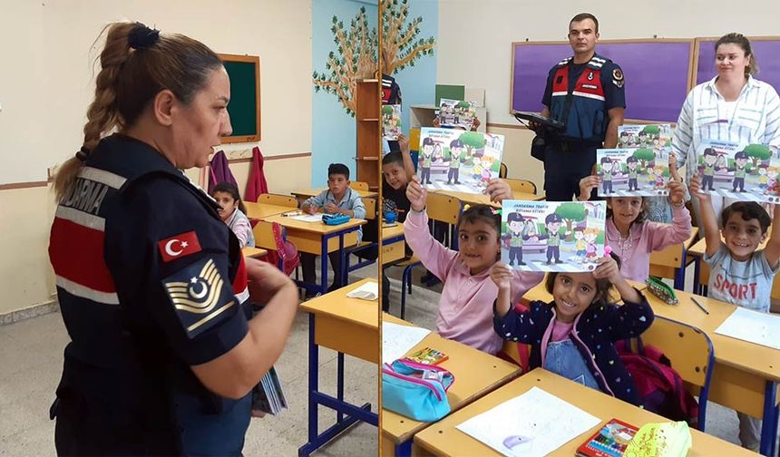 Eskişehir’de dün Eskişehir İl Jandarma Komutanlığı ekipleri tarafından trafik denetimi yapılıp, öğrencilere ise eğitim verildi.