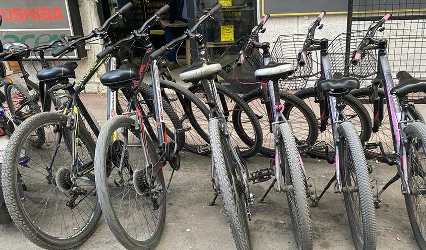 Eskişehir'de havaların ısınmasıyla bisiklet kiralama sezonu açılıyor!