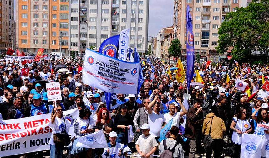 Eskişehir'de 1 Mayıs İşçi Bayramı coşkuyla kutlandı!