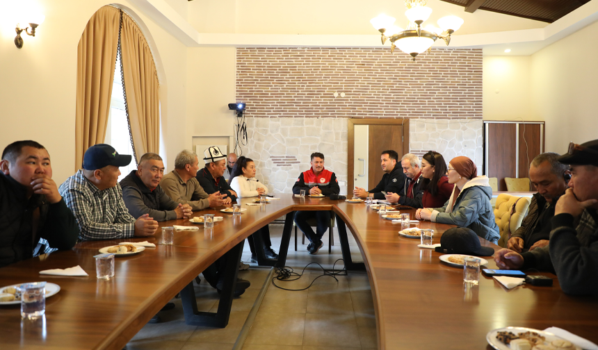 Eskişehir İl Tarım ve Orman Müdürlüğü Kırgızistan Heyetini Ağırladı