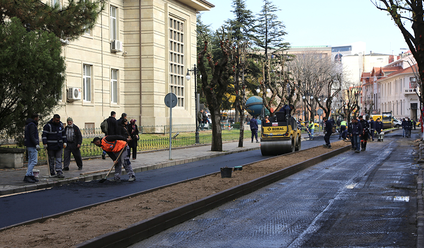 Eskişehir Kıbrıs Şehitleri Caddesi’ndeki Çalışmalar Tamamlandı