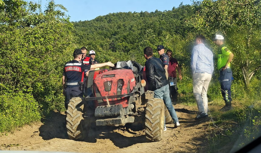 Acı Kaza: Babasının Kullandığı Traktörün Altında Can Verdi