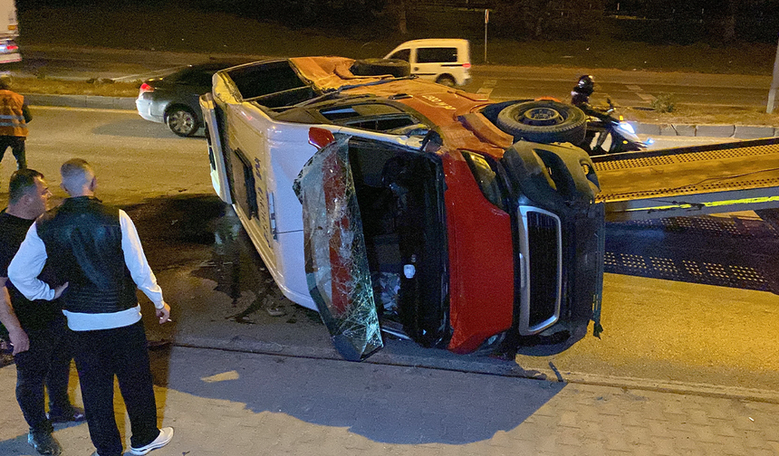 Eskişehir’de Korkutan Kaza: Minibüs Hurdaya Döndü