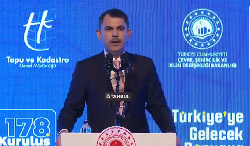 Murat Kurum’dan Müjde! Tapu Sorunu Çözülüyor