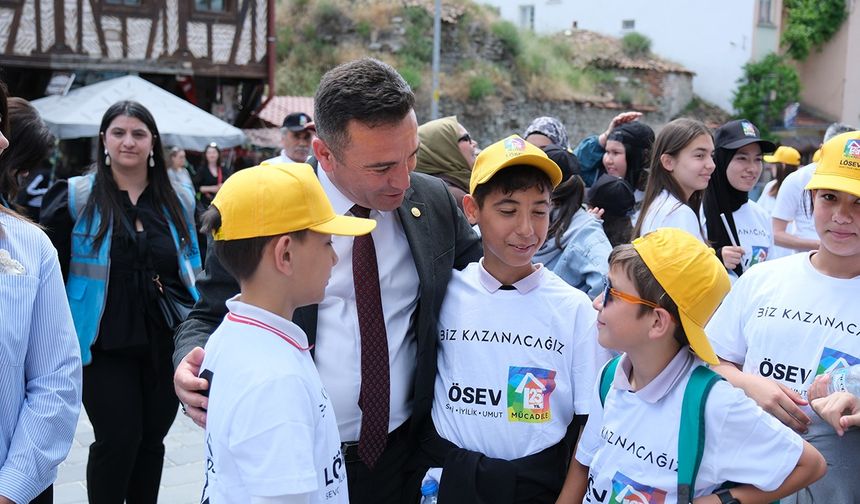 Sivrihisar’da Lösemili Çocuklar İçin Umuda Yürüyüş
