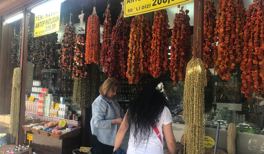 Taze Ürünler Cep Yakınca Eskişehir’de Kuru Sebze ve Meyveye İlgi Katlandı
