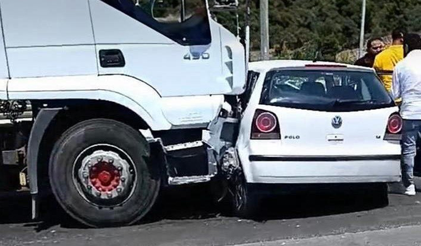 Eskişehir Yolunda Can Pazarı Tır Otomobili Resmen Biçti