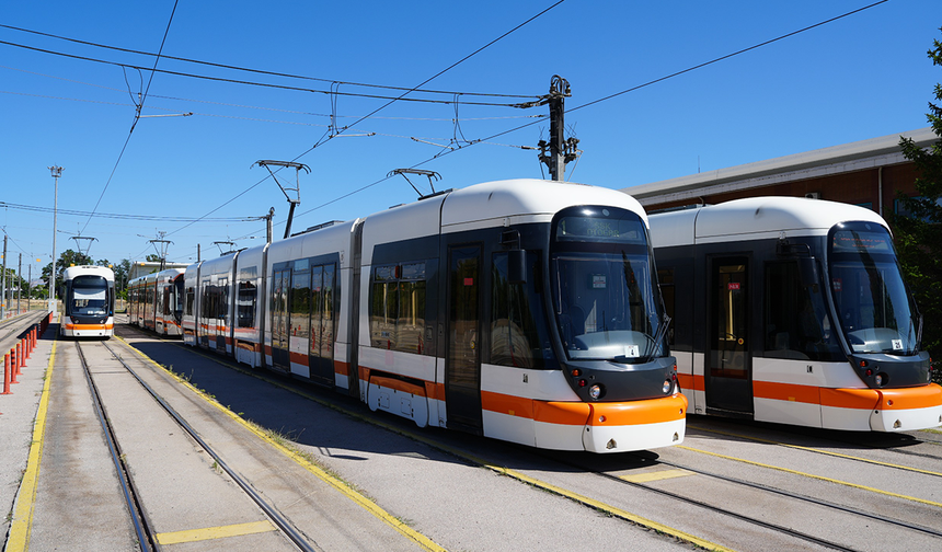 Eskişehir’de Tramvaya Binecekler Dikkat! Bu Tarihlerde Sefer Olmayacak
