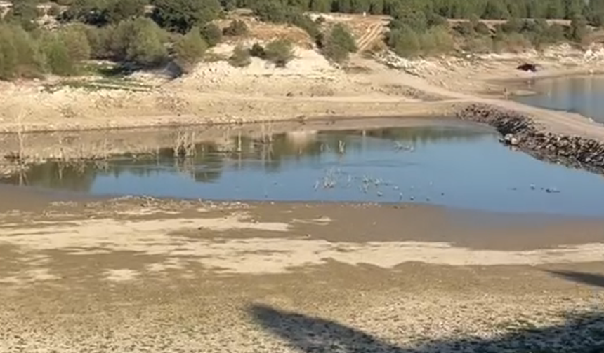 Eskişehir Ilıca Barajı'nın İçler Acısı Hali