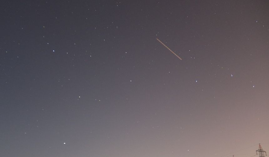 Eskişehir Semaları Meteor Yağmuruna Sahne Oldu