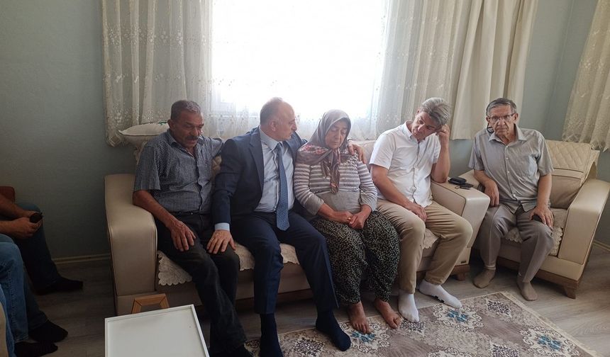 Eskişehir'de Şehit Tolunay Kocaman’ın Ailesine Vefa Ziyareti