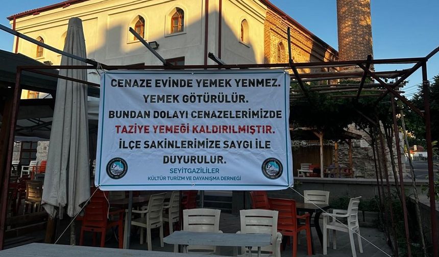 Eskişehir’in Bir İlçesinde Taziye Yemeği Yasaklandı