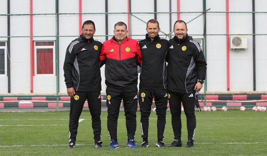 Eskişehirspor’da Hakan Şapçı ve Ekibi Göreve Başladı!