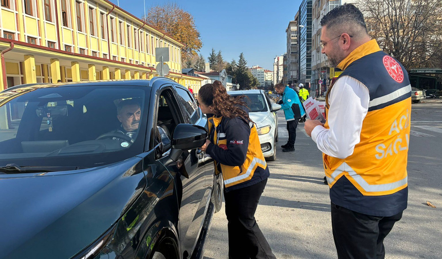 Eskişehir’de Birçok Noktada Sürücülere Uyarılar Yapıldı!