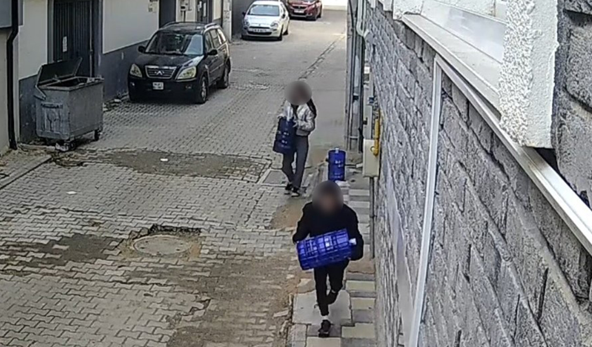 Eskişehir’de Damacana Hırsızlığına Çocuklar Karıştı