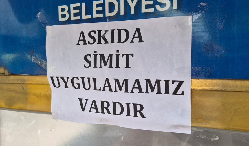 Eskişehir’de Askıda Simit Suistimaline Esnaftan Tepki!