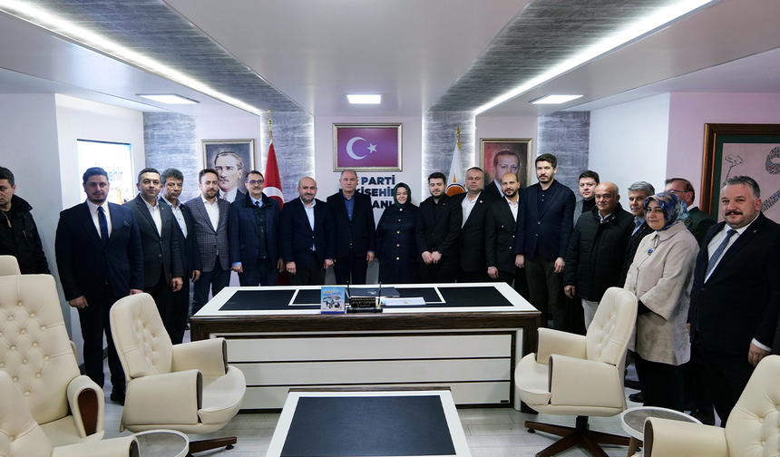 AK Parti Genel Başkan Vekili Efkan Ala’dan Eskişehir Teşkilatına Ziyaret!