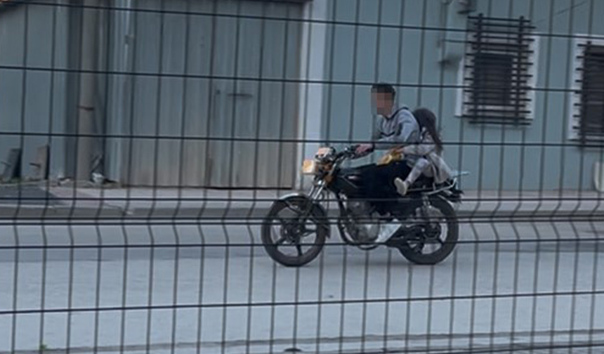 Eskişehir'de Çocukların Kasksız Motosiklet Gezisi Korkuttu!