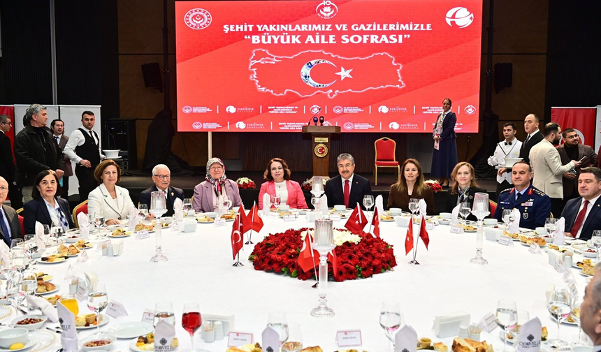 Eskişehir'de İlk İftar Şehit Aileleri ve Gazilerle Yapıldı!