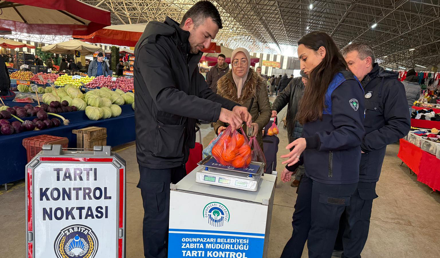 Eskişehir’de Pazarlarda Tartı Denetimleri Sıklaştı!