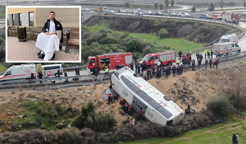 Eskişehirli Öğrenci 10 Kişinin Can Verdiği Kazadan Yaralı Kurtuldu!