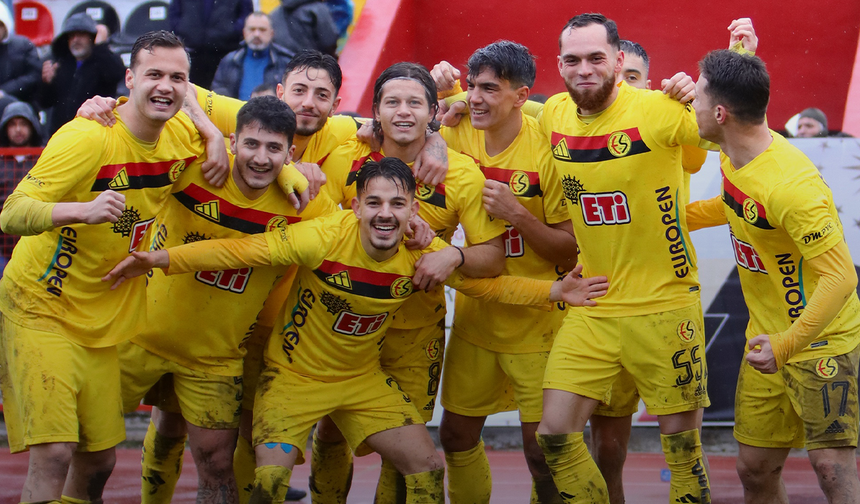 Eskişehirspor’dan Deplasmanda 4 Gollü Galibiyet!