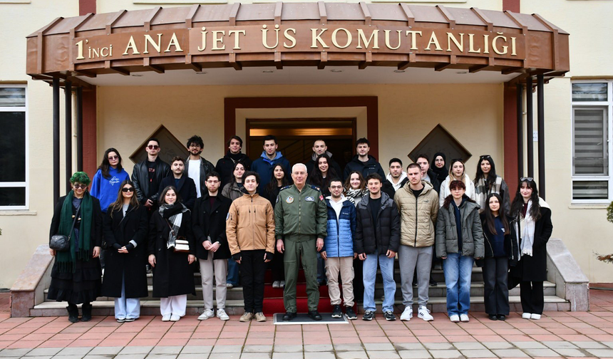Eskişehir 1’inci Ana Jet Üs Komutanlığı Gençlere Kapılarını Açtı!