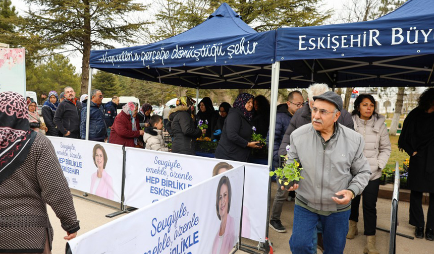Eskişehir Büyükşehir’den Bayram Arifesinde Vatandaşlara Jest