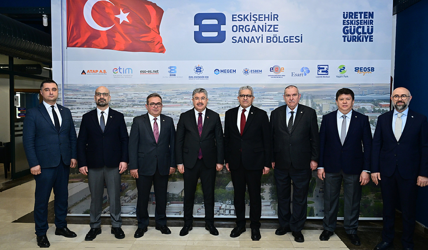 Eskişehir Valisi Dr. Erdinç Yılmaz’dan EOSB’ye Ziyaret!