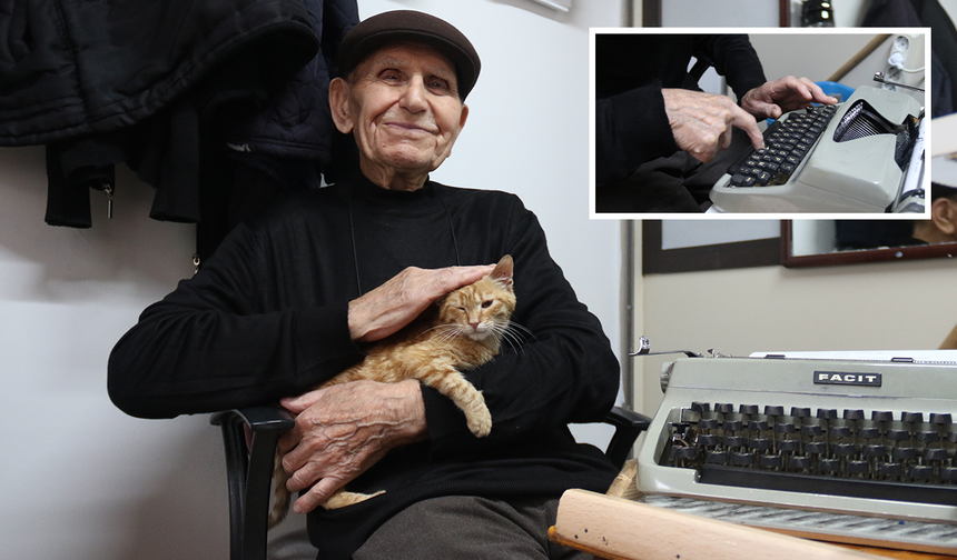 Eskişehir’de 65 Yıllık Arzuhalci İlk Günkü Aşkla Çalışıyor!