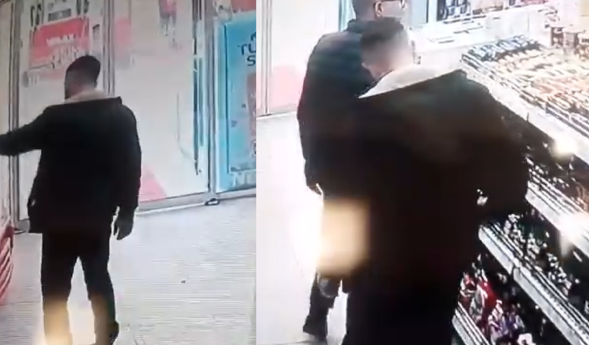 Eskişehir’de Akaryakıt İstasyonunda Güpegündüz Hırsızlık!