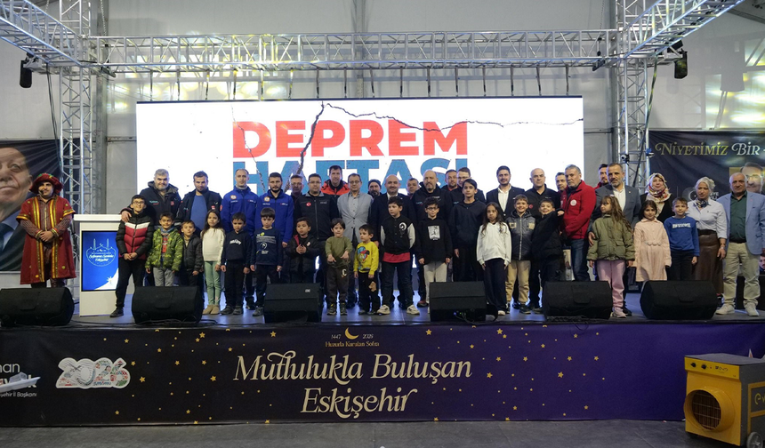 Eskişehir’de Arama Kurtarma Ekipleri İftarda Bir Araya Geldi