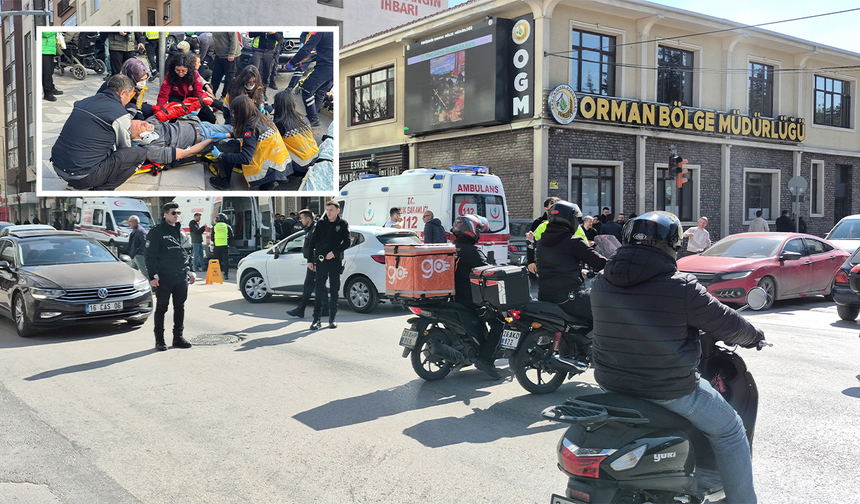 Eskişehir’de İki Aracın Çarpıştığı Feci Kazada 5 Kişi Yaralandı!