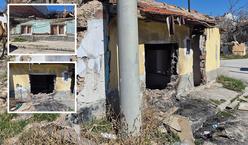 Eskişehir’de Metruk Binalar Adeta Tehlike Saçıyor!