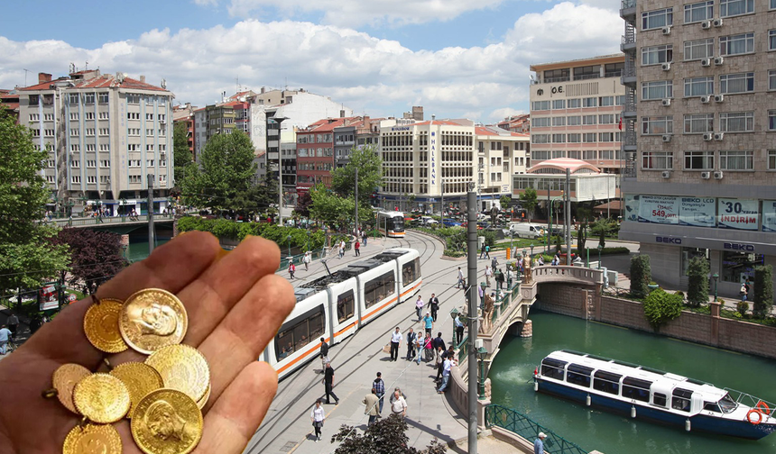 Eskişehir’de Milyarlarca Liralık Altın Yastık Altında!