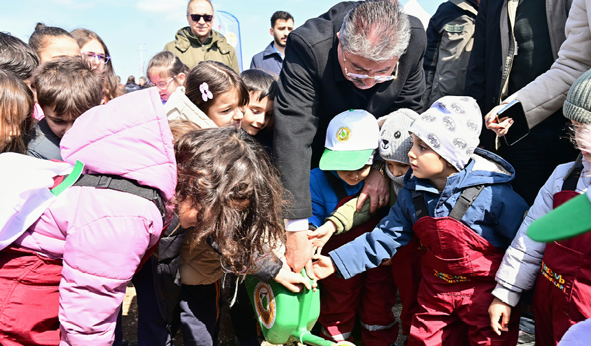 Eskişehir’de Orman Haftası’nda 20 Bin Fidan Toprakla Buluştu