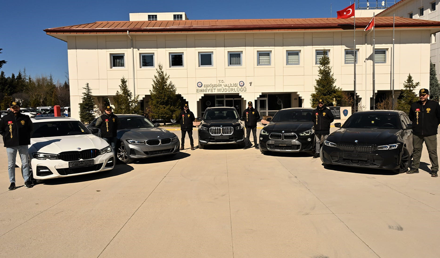 Eskişehir’de Çalıntı Araç Şebekesi Operasyonla Çökertildi!