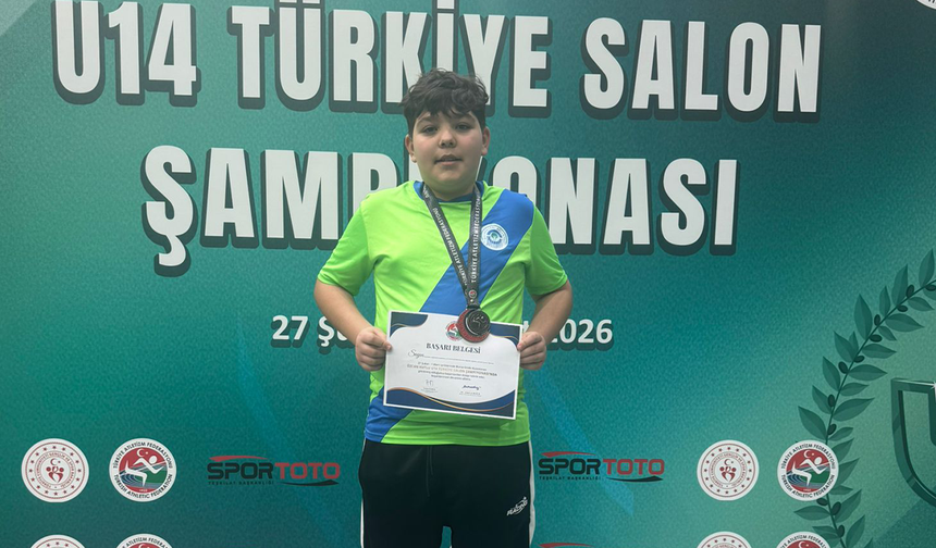 Eskişehirli Sporcu Şampiyonadan Dereceyle Döndü!