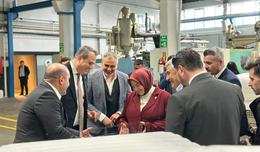 AK Parti Eskişehir Milletvekili Gürcan’dan OSB’ye Ziyaret!