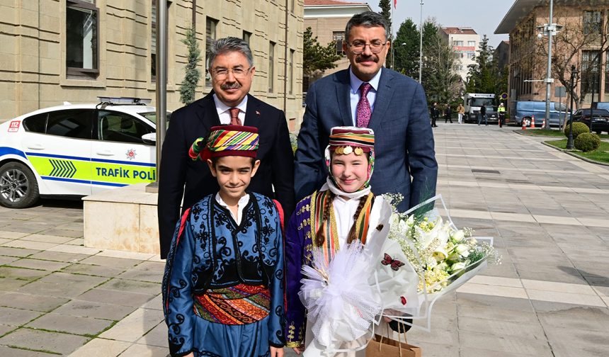 Eskişehir Valisi Yılmaz’a İçişleri Bakan Yardımcısı Çelik’ten Ziyaret!