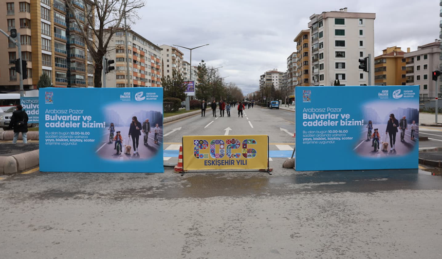 Eskişehir’de Bu Pazar Trafiğe Kapatılacak Caddeler Duyuruldu