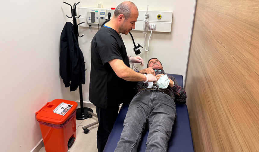 Eskişehir'de Fıtık Şikayetiyle Gittiği Hastanede Hayatının Şokunu Yaşadı!