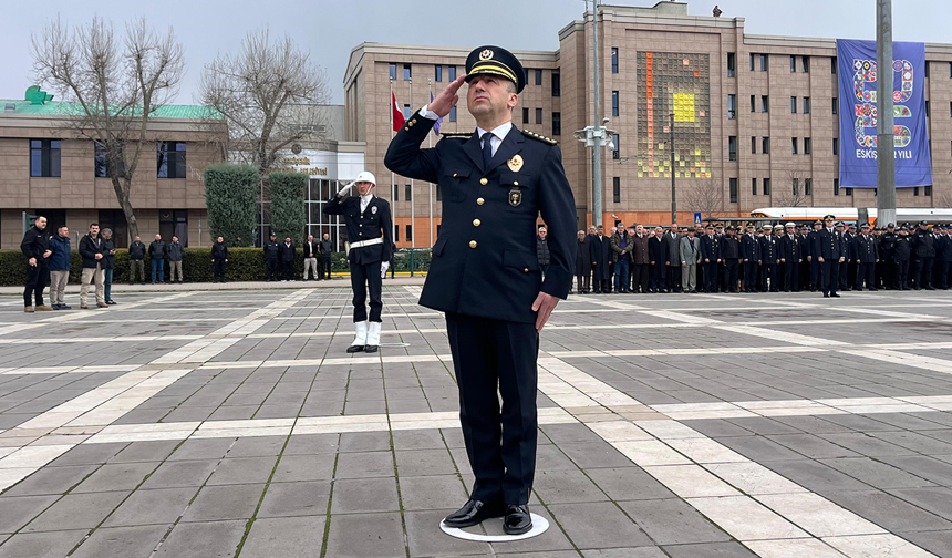 Eskişehir'de Türk Polis Teşkilatı'nın 181'inci Yılı Törenle Kutlandı!