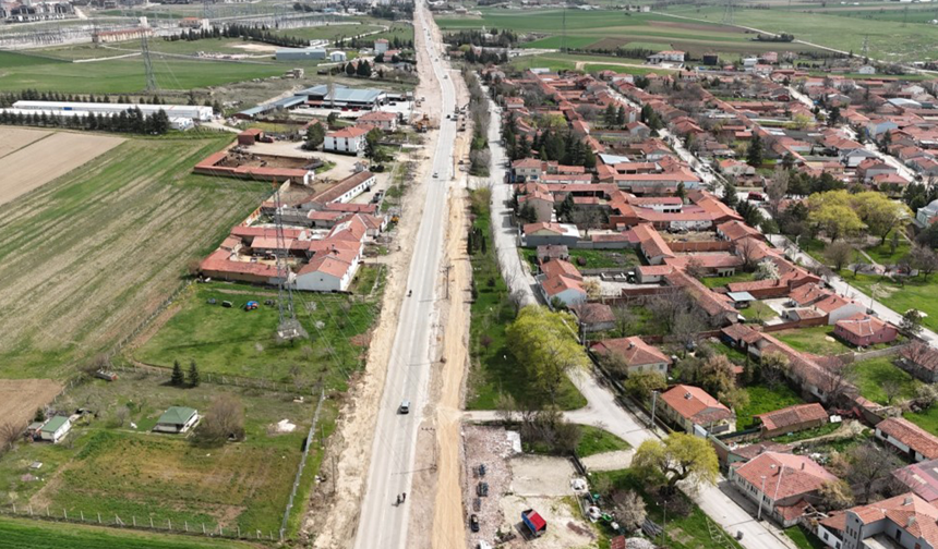 Eskişehir’deki O Güzergahta Yol Çalışması Hız Kazandı!