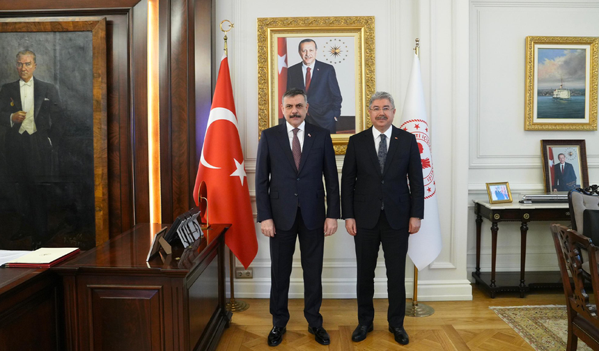 Vali Yılmaz’dan İçişleri Bakanı Mustafa Çiftçi’ye Ziyaret!