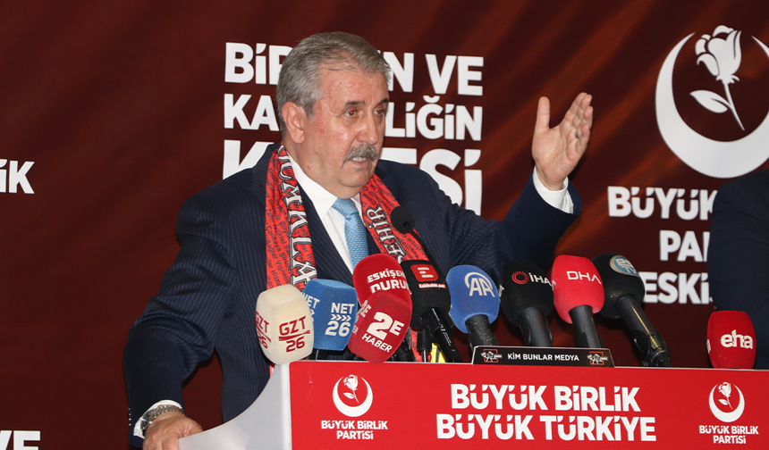 BBP Lideri Destici: Günyüzü'ne 38 Milyon Metrekare Sanayi Bölgesi Geliyor!