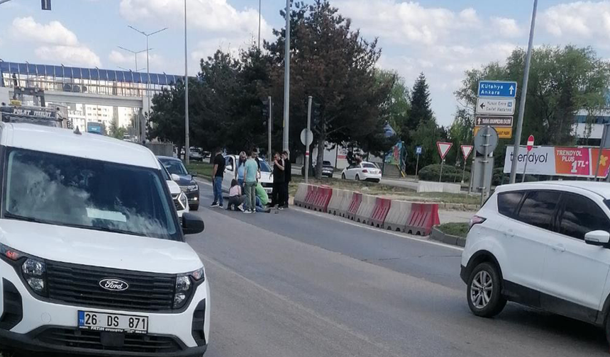 Eskişehir Batıkent’te Yayaya Araç Çarptı